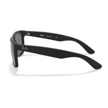 Ray-Ban Sonnenbrille Justin 622/6G (Glasfarbe: grau verspiegelt silber) schwarz - 1 Brille
